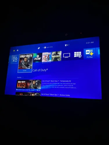 VENDO PS4 100% funcionando, 500 Gb, com Ea Fc 26 e 1 controle 