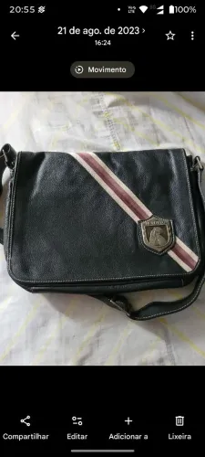 Bolsa de couro NORDWEG masculino