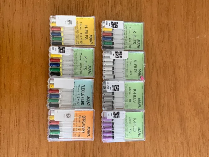 Kit limas endodônticas odontológicas 