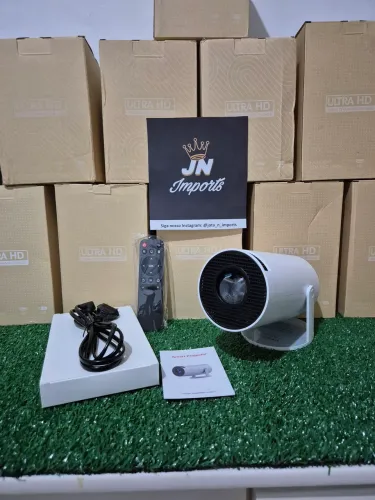 Projetores Novos com Youtube WIFI Bluetooth e Controle