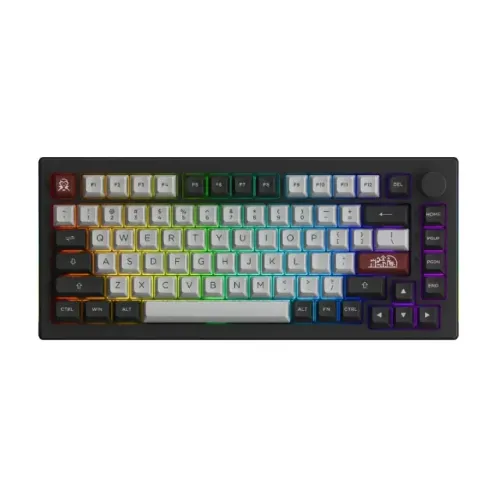 Teclado Mecânico Akko 5075B Plus Dracula Castle