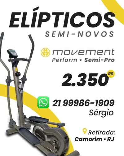 Elíptico MOVEMENT semi profissional 