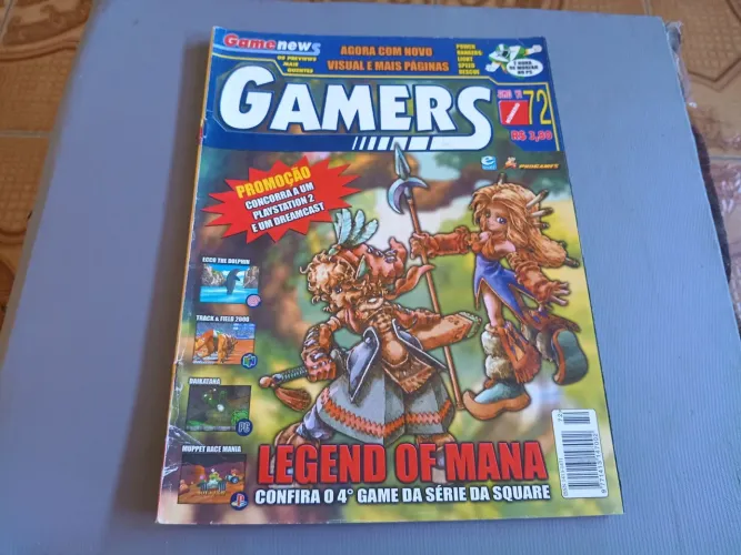 Revista de videogames Gamers 72