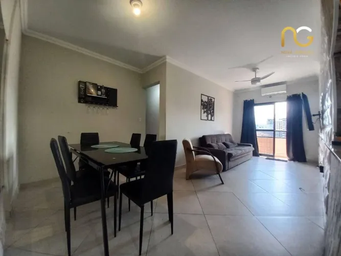 Apartamento à venda, 73 m² por R$ 410.000,00 - Vila Guilhermina - Praia Grande/SP