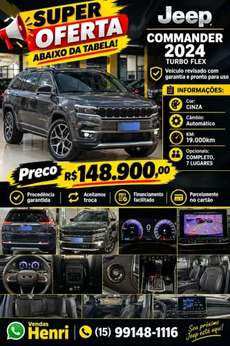 Jeep Commander Limited T270 1.3 TB Flex AUT 2024