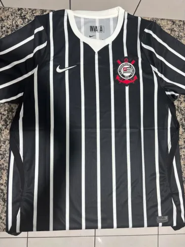 Camiseta Corinthians modelo torcedor temporada atual 2026