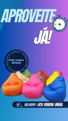 Puff Comfy SurgiLar aproveite já!!!