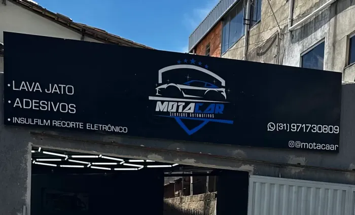 Placa Acm para lojas, comércios