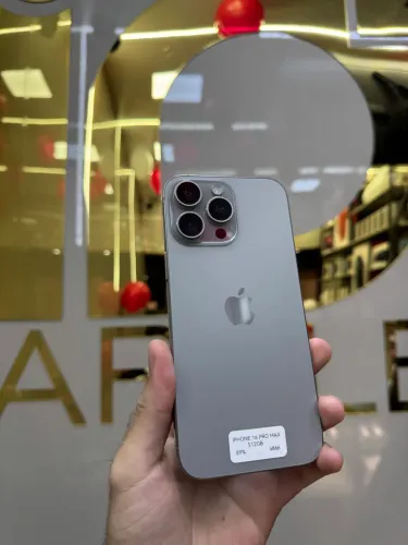 IPHONE 16 PRO MAX 512GB NATURAL SEMI NOVO PROMOÇÃO TOP