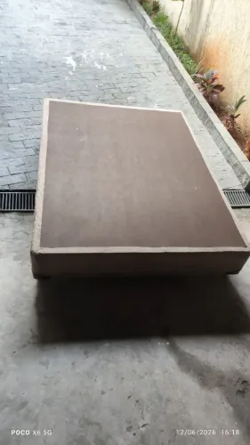 Cama box casal