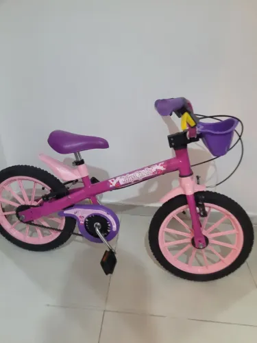 Bicicleta infantil aro 16 Nathor Top Girls