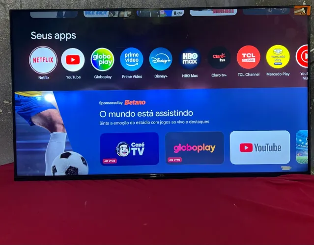 Smart TV TCL 43 Polegadas LED VAI E VOLTA