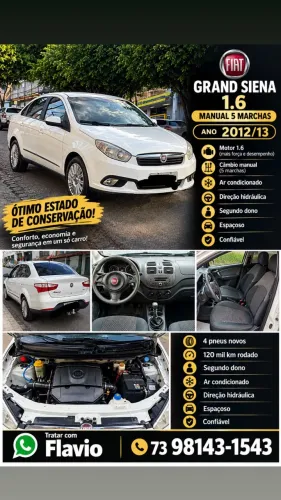 Fiat Grand Siena Essence 1.6 Flex 16V 2013