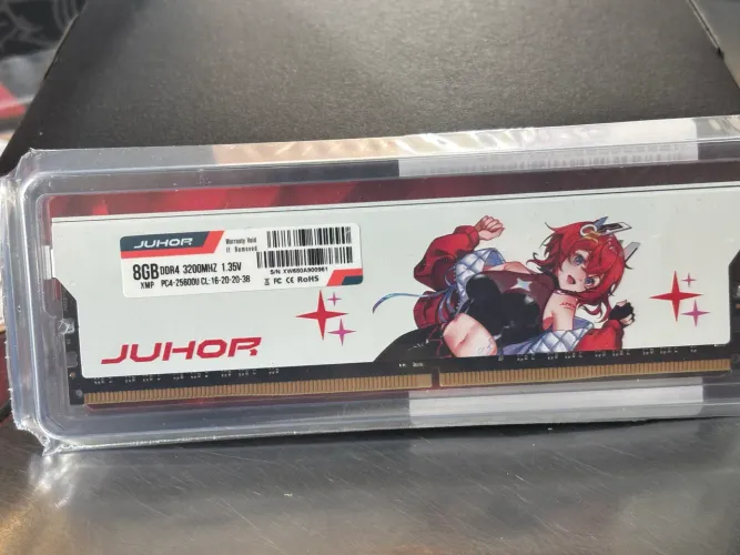 Memória RAM 8GB DDR4 3200MHz JUHOR - LACRADA - Edição Anime
