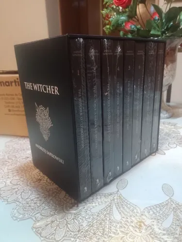 BOX - Livros The Witcher Capa Dura (Novos)