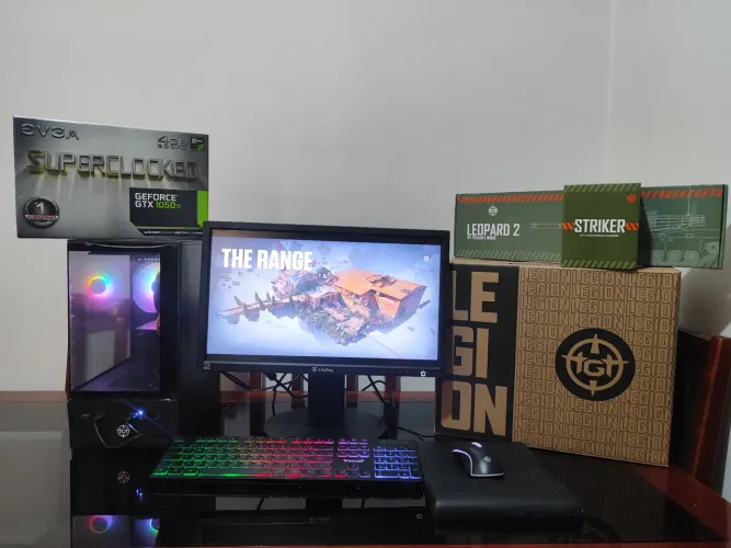 Pc Gamer Completo 12x S/J- Core i3 4.10Ghz, 16GB Ram, Vga RX 560 4gb, SSD+HD