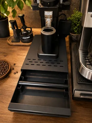 Gaveta Bate Borra para Café em Aço Inoxidável - Knock Box