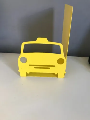 Aparador Suporte De Livros Amarelo De Carro Da Tok & Stok