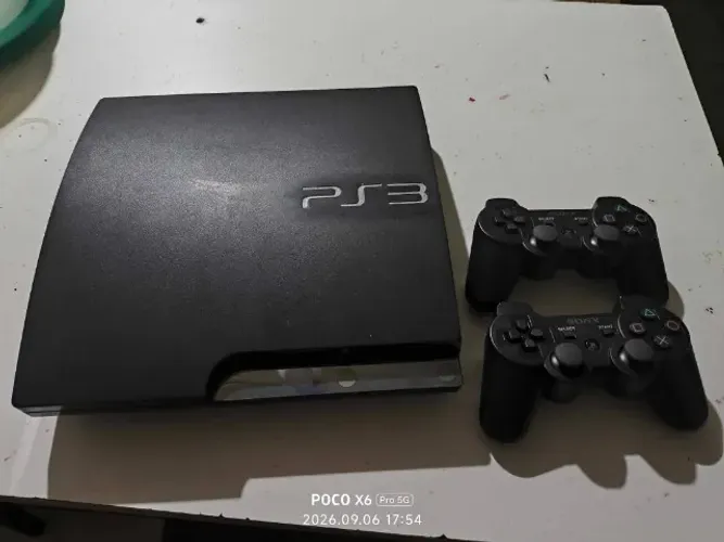 Ps3 Usado Com 2 Controles Originais (Novos)