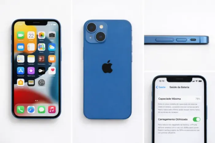 iPhone 13 mini azul - preço único