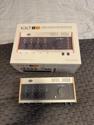 Interface de Áudio Universal Audio Volt 476p (Estado de Novo + Caixa)