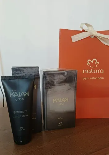 Perfume Kaiak Urbe 100ml + Shampoo Cabelo e Corpo 100ml