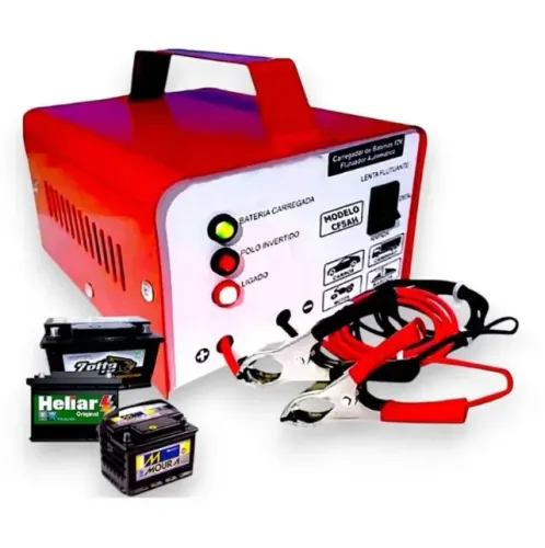 Carregador De Bateria 12v Até 300amperes Cf5 Inteligente