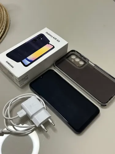 Samsung Galaxy A25 5G 256GB Azul - Semi Novo, 6 Meses de Uso, Impecável!