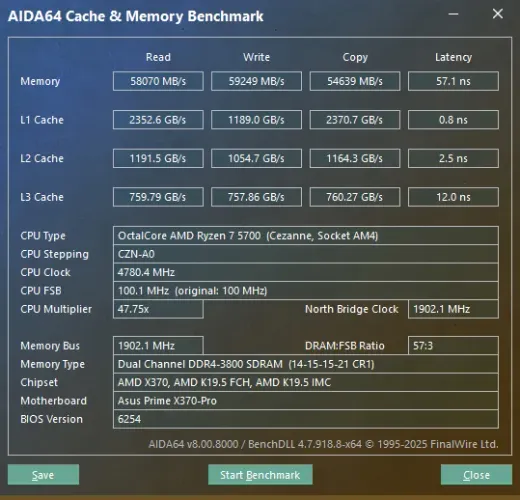 2x8gb asgard bdie 3600 mhz cl14