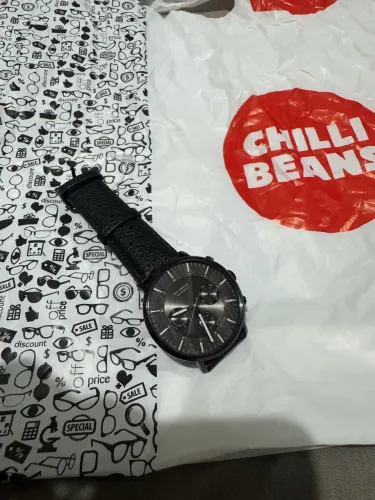 Relógios social casual couro chilli Beans original 