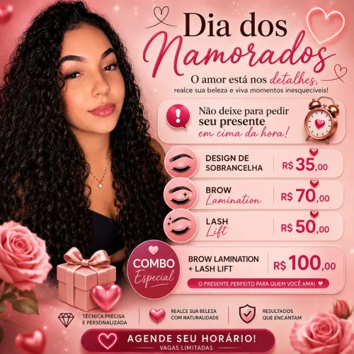 Desing de sobrancelha