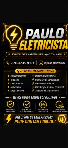 Eletricista Predial, Industrial e Comercial