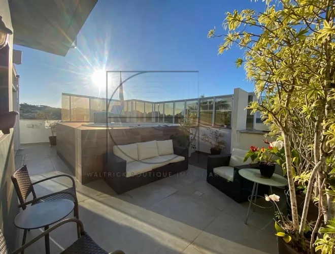 Cobertura Duplex 4 suítes em Jurerê Internacional
