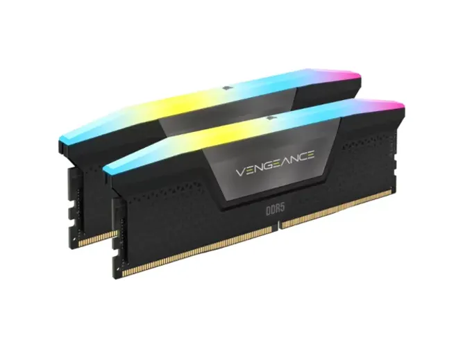 Kit Memória 2x24GB DDR5 5600MHz/1.25V (PC5-44800) CORSAIR Vengeance RGB [CMH48GX5M2B5600C4