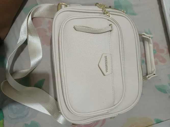 Bolsa feminina media tira colo/transversal 