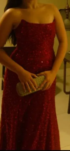 Vestido festa vermelho