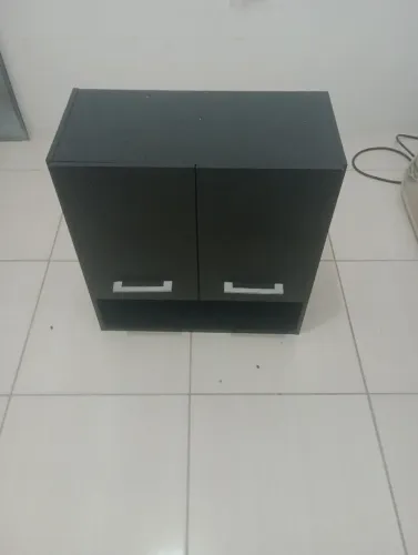 Lindos armários pretos aeros