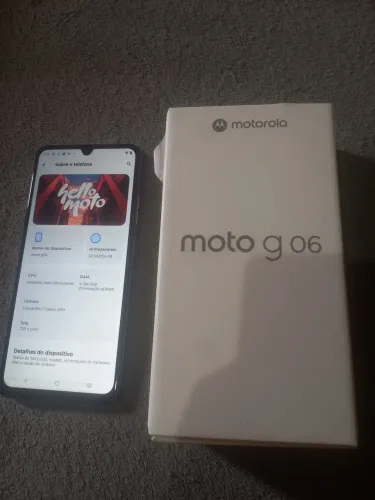 Moto G06 4 ram 256 Gb