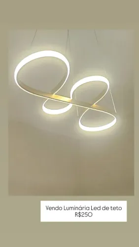 Vendo Luminária de teto