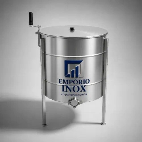 centrifuga de mel empório inox manual