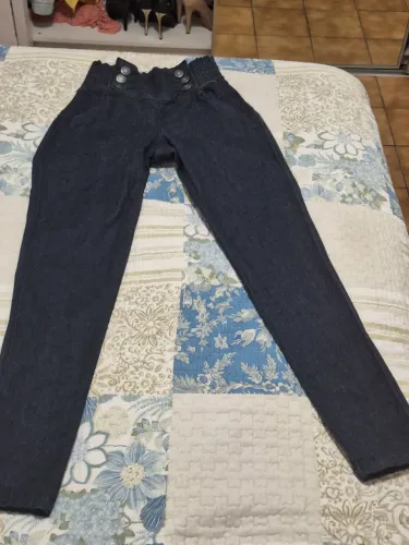 Calça jeans com Lycra