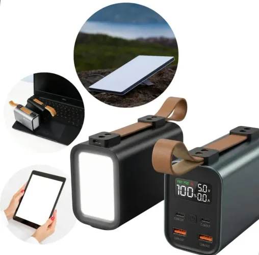 Carregador portatil 30.000mah bateria externa powerbank turbo carregamento rapido