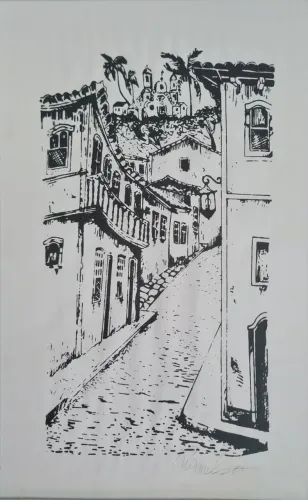 Gravuras do artista plástico Ramilso Lima 