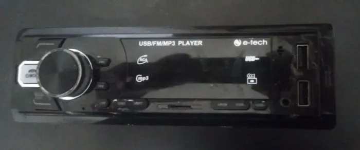 Radio automotivo Usb/Fm/mp3 player( E-tech)