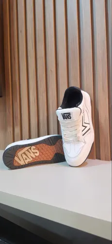 Tênis Vans Halyne White & Black Original - Tam. 39/40