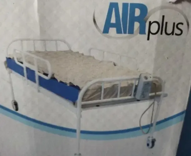 CAMA HOSPITAL+COLCHÃO+ COLCHÃO SISTEMA A AR