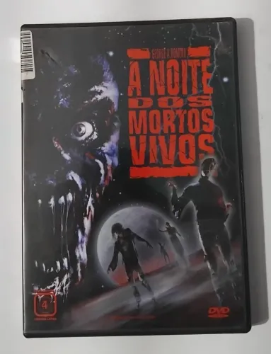 DVD "A NOITE DOS MORTOS VIVOS" (1990) de Tom Savini, clássico remake, made in USA