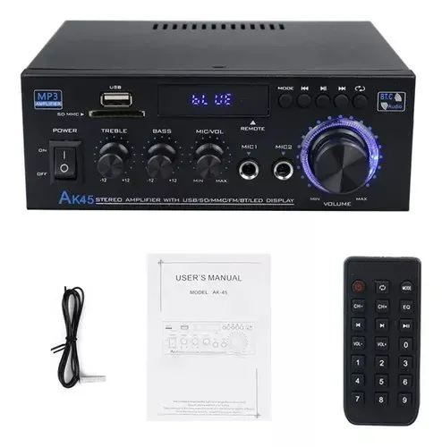 Amplificador De Potência De Áudio De Tamanho Compacto Ak45