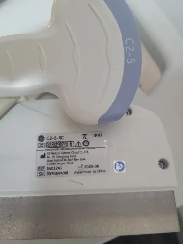 Transdutor convexo C2-5 GE Healthcare Logic C2, C3, C4, C5 e C5 premium