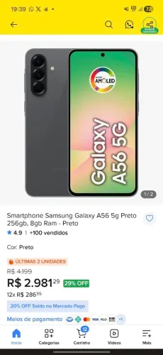 Samsung A56